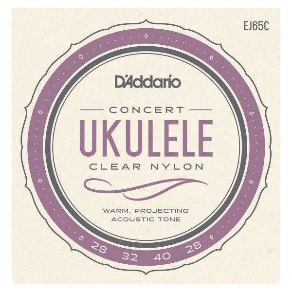 Encordoamento Nylon Ukulele Concert Ej65c - D"Addario