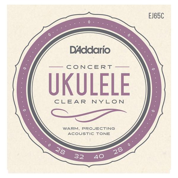 Encordoamento Nylon Ukulele Concert Ej65C D"Addario
