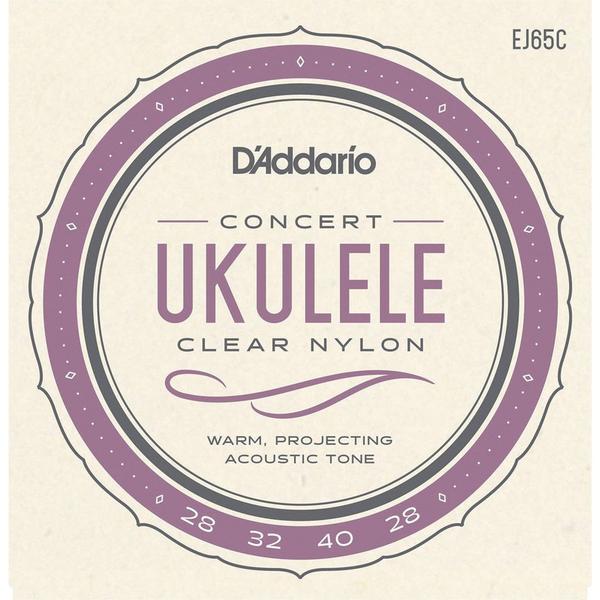 Encordoamento Nylon Ukulele Concert - Ej65c - D'addario - D"Addario