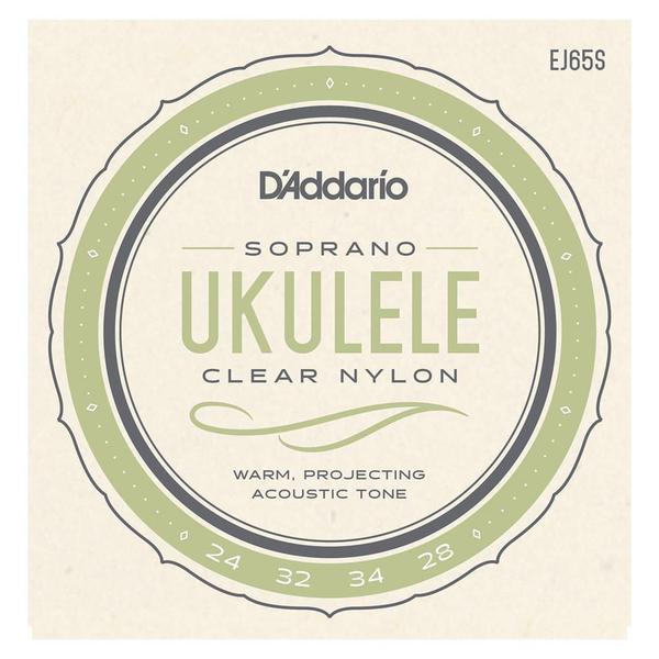 Encordoamento Nylon Ukulele Soprano Ej65s - D"Addario