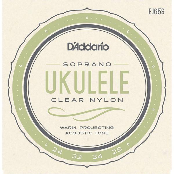 Encordoamento Nylon Ukulele Soprano - Ej65s - D'addario - D"Addario