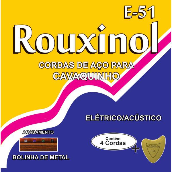 Encordoamento P/CAVAQUINHO ELETRICO/ACUSTICO - Rouxinol