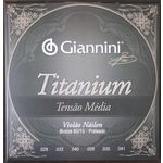 Encordoamento P/violão Nylon Tensão Media Titanium 8515 Genwtm - Giannini