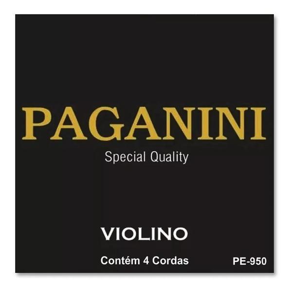 Encordoamento Paganini Violino 4 Cordas Pe950 - Pagannini