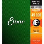 Encordoamento para Baixo 4 Cordas 045 Light LS - Elixir