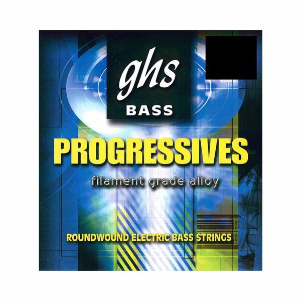 Encordoamento para Baixo GHS 5L8000 Light (Escala Longa) Bass Progressives (contém 5 Cordas) - Ghs Strings