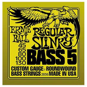 Encordoamento para Baixo Regular Slinky Bass 2836 Ernie Ball