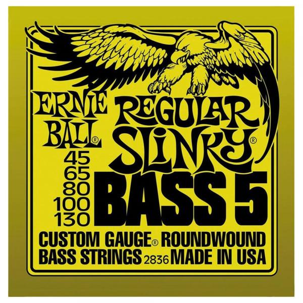 Encordoamento para Baixo Regular Slinky Bass 2836 Ernie Ball