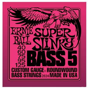 Encordoamento para Baixo Super Slinky Bass 2824 Ernie Ball