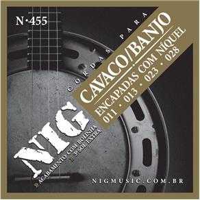 Encordoamento para Cavaco e Banjo NIG N455