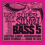 Encordoamento para Contra-Baixo 5 Cordas Ernie Ball Super Slinky (.040-.125) 2824