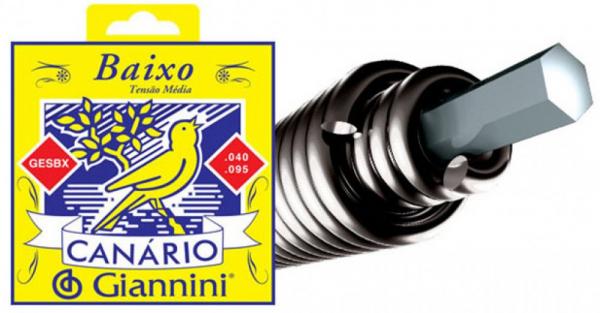 Encordoamento para Contrabaixo 4 Cordas 0.40 GESBX - Giannini