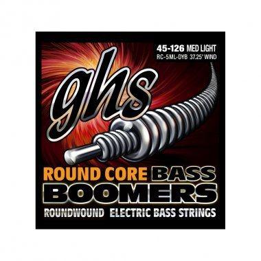 Encordoamento para Contrabaixo GHS RC-5ML-DYB Medium Light (Escala Longa) Série Bassics (contém 5 Cordas) - Ghs Strings