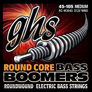 Encordoamento para Contrabaixo GHS RC-M3045 Medium Série Bass Boomers (contém 4 Cordas) - Ghs Strings
