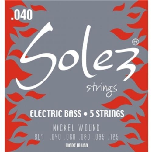 Encordoamento para Contrabaixo Solez Electric Bass 5 Strings