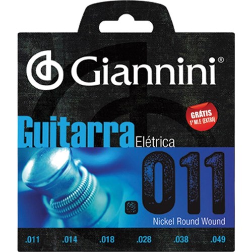 Encordoamento para Guitarra 0.11 - Geegst 11 - Giannini