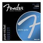 Encordoamento para Guitarra 011 150m Pure Nickel Fender