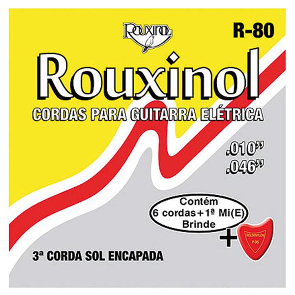 Encordoamento para Guitarra .10/.46 R80 14291 - Rouxinol - Rouxinol