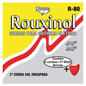 Encordoamento para Guitarra .10/.46 R80 14291 - Rouxinol