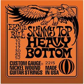 Encordoamento para Guitarra 2215 Skinny Top Heavy Bottom 010/.052 - Ernie Ball
