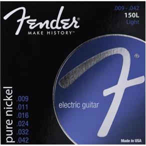 Encordoamento para Guitarra Aço 0.009 150Xl Niquelada Fender