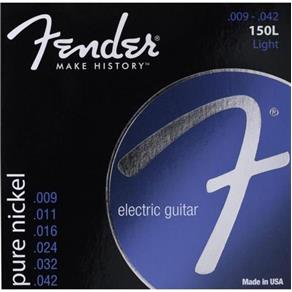 Encordoamento para Guitarra Aço 0.009 150XL Niquelada FENDER