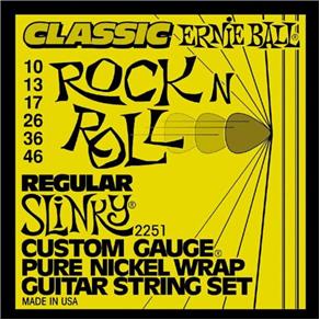 Encordoamento para Guitarra Classic Regular Slinky 2251, 010/.046 - Ernie Ball