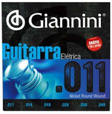 Encordoamento para Guitarra Elétrica Geegst 11 - .011-.049 - Giannini