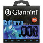 Encordoamento para Guitarra Elétrica Geegst 8 Giannini