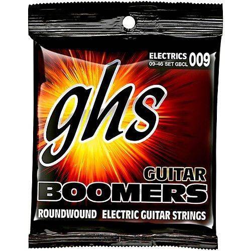 Encordoamento para Guitarra Elétrica GHS GBCL Custom Light Série Guitar Boomers (contém 6 Cordas)