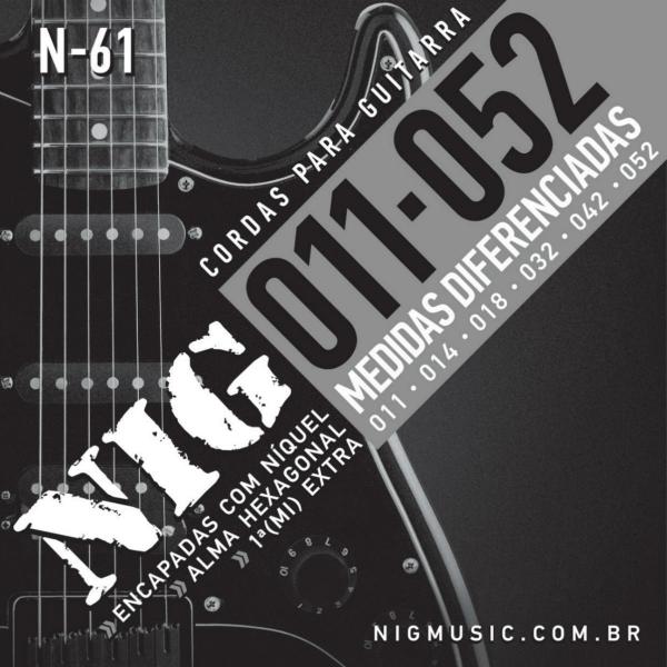 Encordoamento para Guitarra Elétrica N-61 - NIG