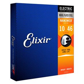 Encordoamento para Guitarra Elixir 010 Light 12052 (3216)