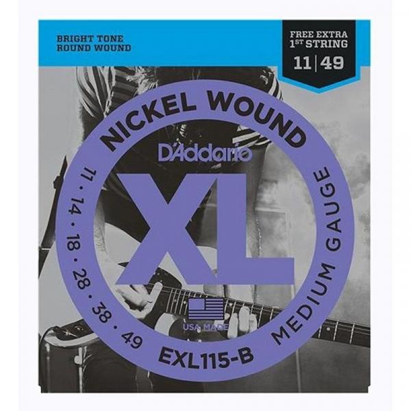 Encordoamento para Guitarra EXL115B 0,11 DAddario XL