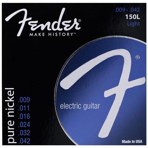 Encordoamento para Guitarra Fender 150xl 0.09 Aço Niquelado