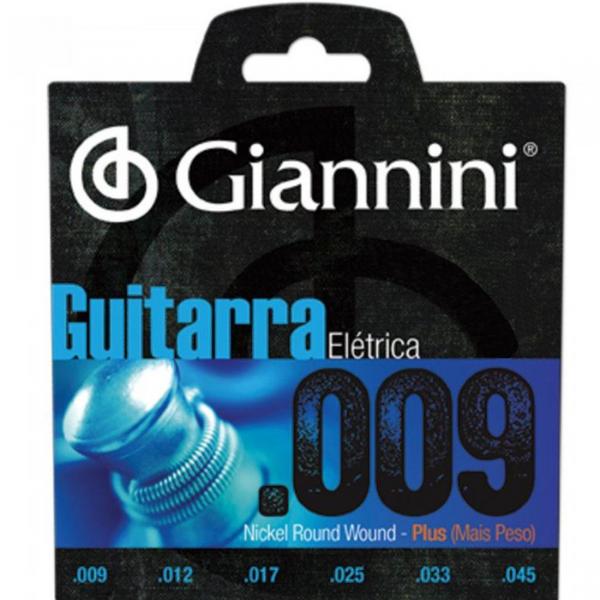 Encordoamento para Guitarra GEEGST9 Plus 0.09 - Giannini - Giannini