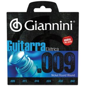 Encordoamento para Guitarra Geegst9 Super Leve 0.09 Giannini