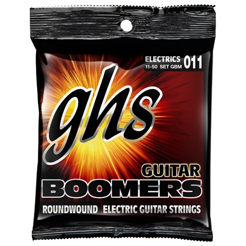 Encordoamento para Guitarra GHS 011 Boomers GBM C/ Mi Extra