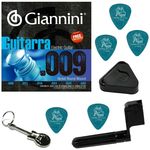 Encordoamento para Guitarra Giannini 09 042 GEEGST9 + Acessórios IZ1
