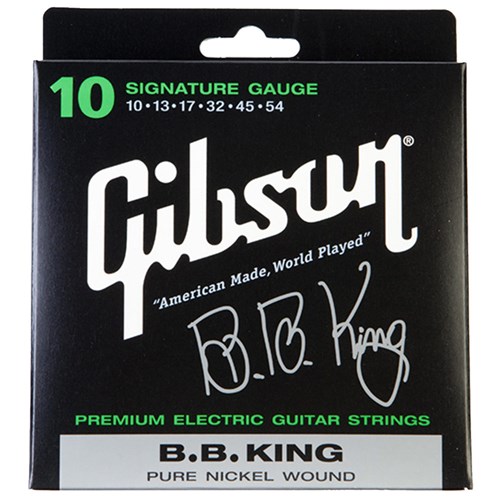 Encordoamento para Guitarra Gibson B.B. King Signature 010