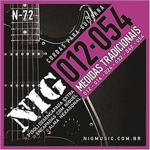 Encordoamento para Guitarra Nig 012/054 N72