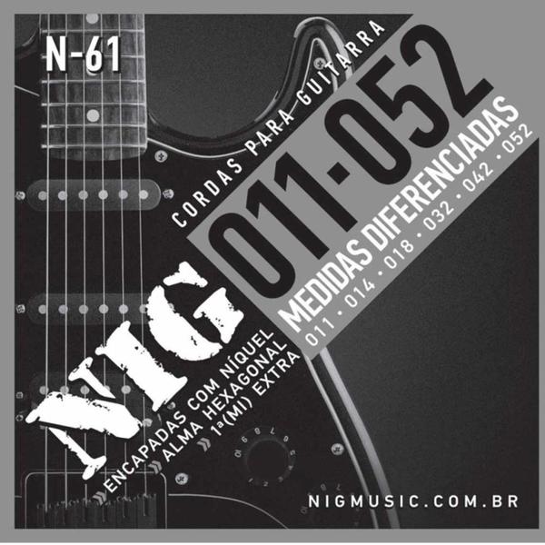 Encordoamento para Guitarra NIG .011 N61