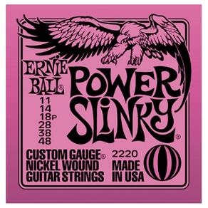 Encordoamento para Guitarra Power Slinky 2220 Ernie Ball