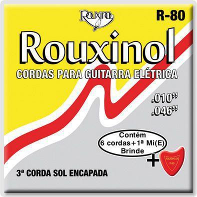 Encordoamento para Guitarra Rouxinol R80 010