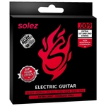 Encordoamento Para Guitarra Solez 009 Stainless Steel SLG9-GA Com 2 Cordas Extras
