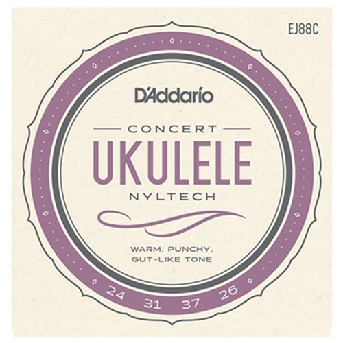 Encordoamento para Ukulele Concerto Ej-88 C - D`Addario