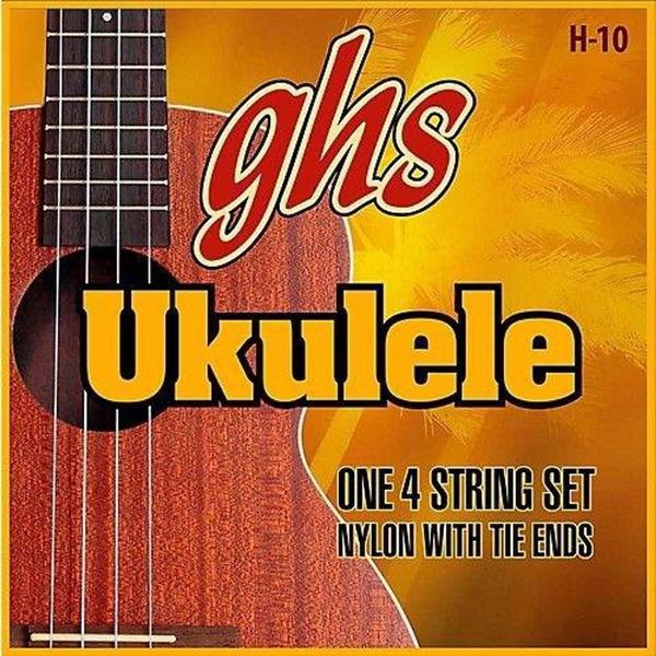 Encordoamento para Ukulele GHS 10 em Nylon Afinação D-Tuning - Ghs Strings