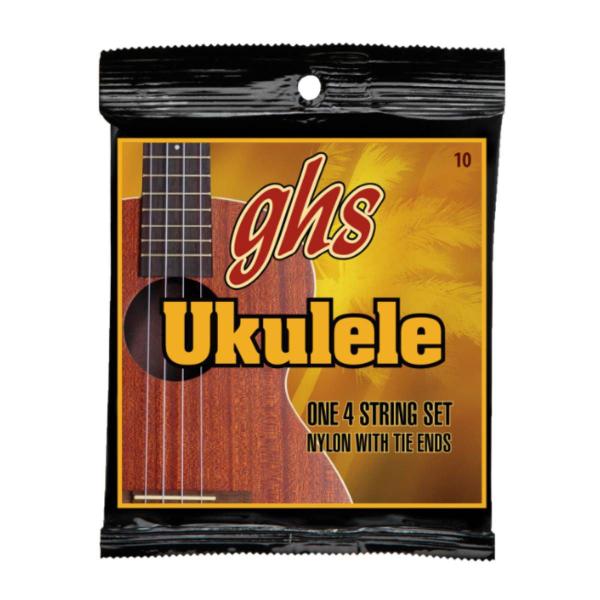 Encordoamento para Ukulele GHS 10 em Nylon Afinação ''D-Tuning'' - Ghs Strings