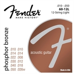 Encordoamento para Violão 12 Cordas Aço Bronze Fosforoso Fender