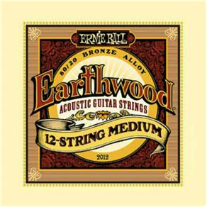 Encordoamento para Violão 12C Earthwood Acoustic 2012 - Ernie Ball