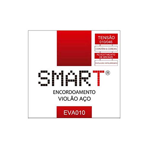 Encordoamento para Violão Aço 0,10 EVA010 Smart